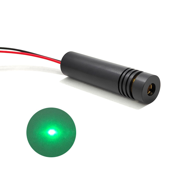 520nm 50mW~135mW Green Laser Diode Module Dot Laser Locator Φ12x50mm